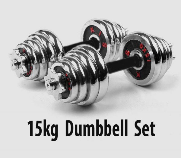 15kg Dumbbell set